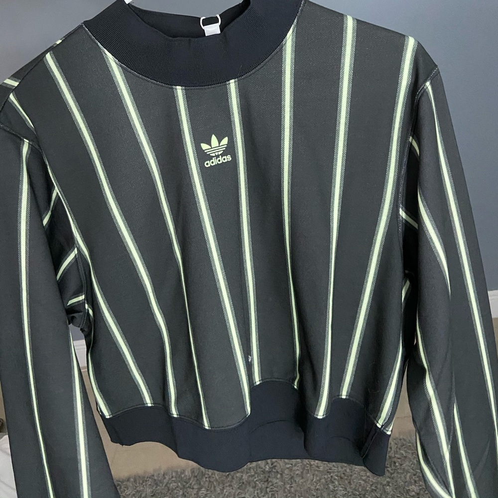 Adidas cropped sweater